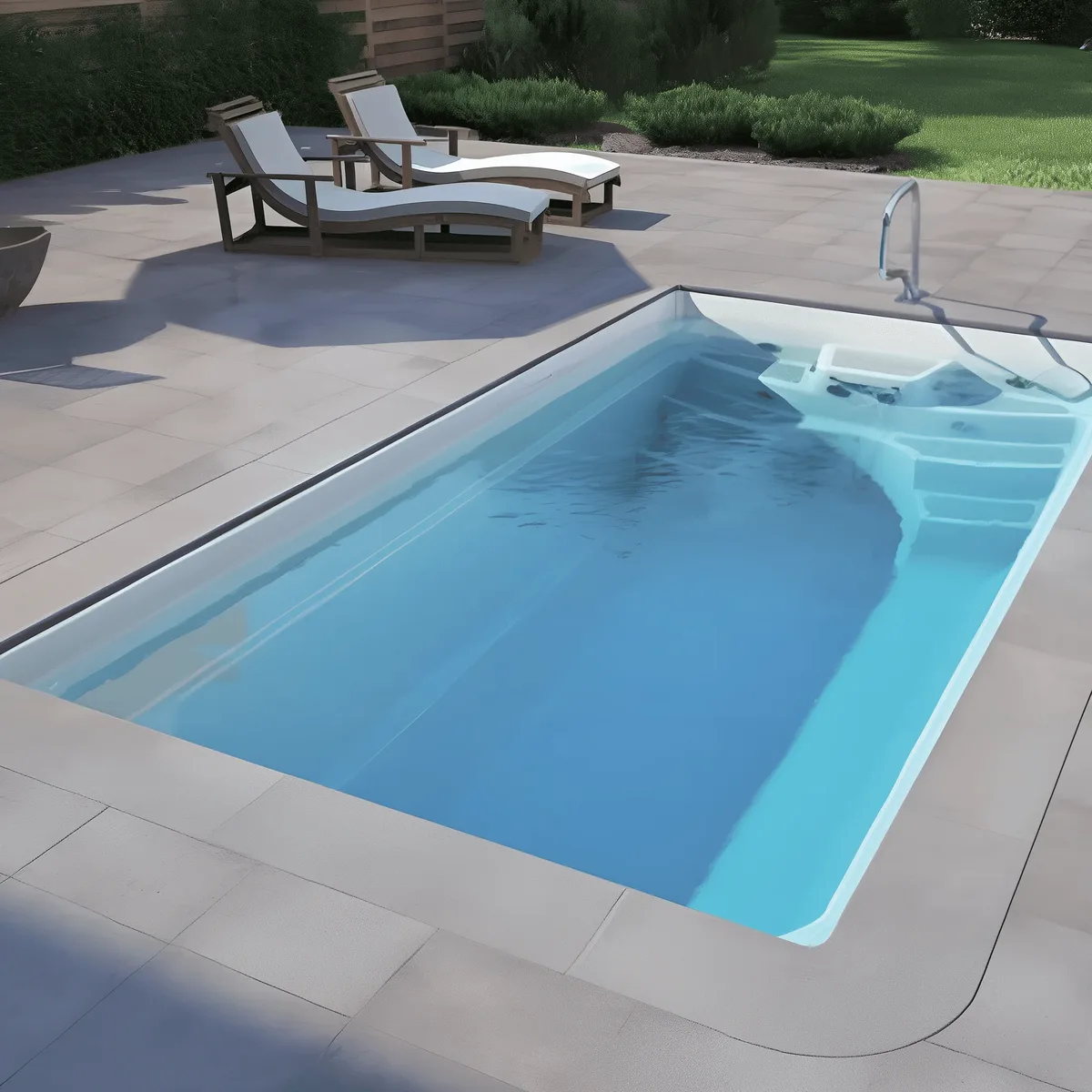 Композитный бассейн Laguna 5 — вид сверху в Раменском