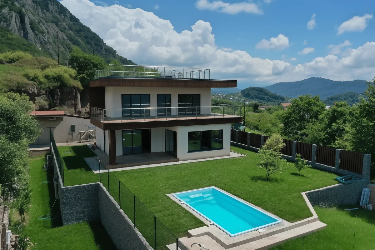 Композитный бассейн Laguna 6 — визуализация в Раменском