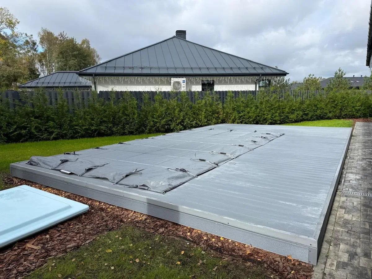 Покрывало Laguna Cover Mesh — установка в Раменском