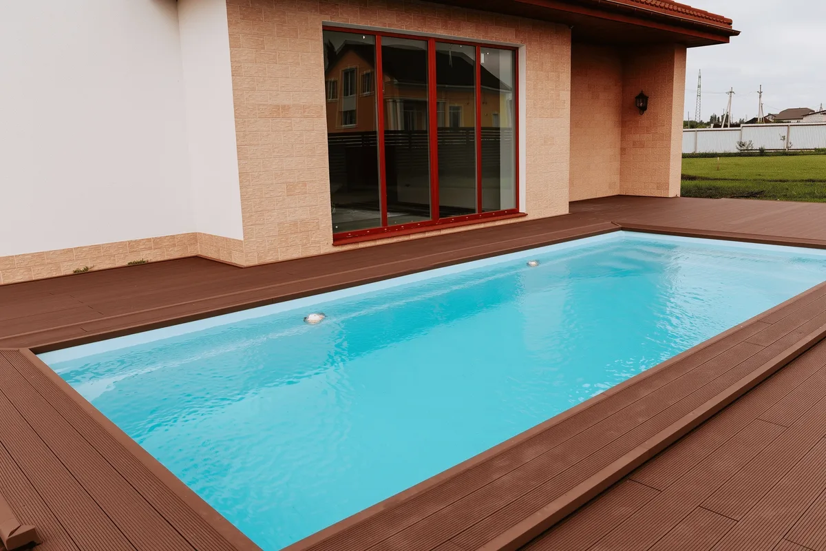 Композитный бассейн Laguna 8 — вид сверху в Раменском